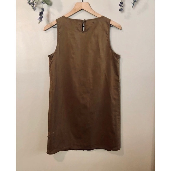 J.Crew Sleeveless Cotton‎ Shift Casual Dress XS - Picture 3 of 3